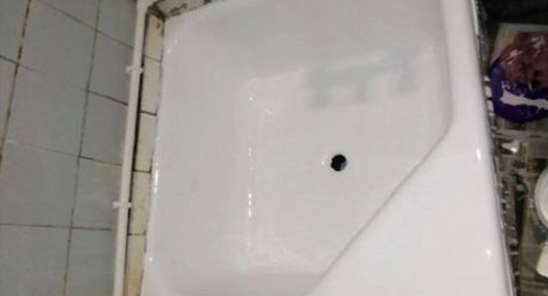 Обновление душевого поддона акрилом | Чулым